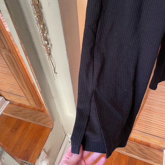 H&M Divided black Split Hem Flare Pant - Picture 3 of 4